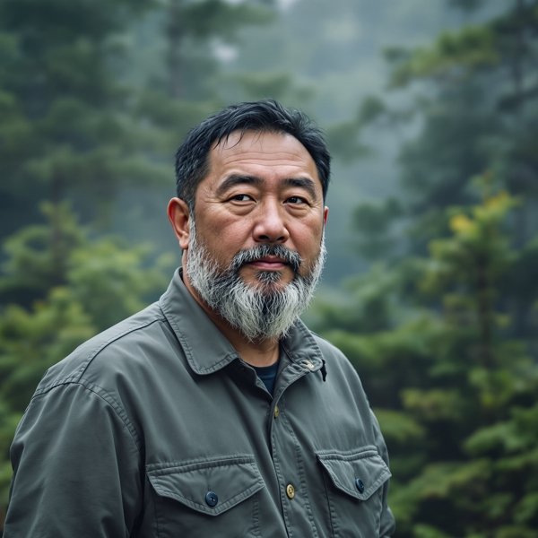自然纪录者 罗望野 肖像